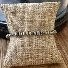 Sterling Navajo Pearl Bracelet