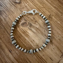 Sterling Silver Navajo Pearl Bracelet