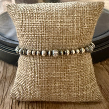 Sterling Silver Navajo Pearl Bracelet