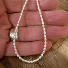 Freshwater Rice Seed Pearl Necklace
