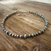 Sterling Navajo Pearl Ankle Bracelet