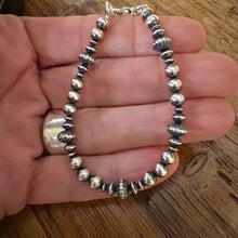 Sterling Navajo Pearl Bracelet