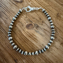 Sterling Silver Navajo Pearl Bracelet