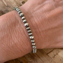 Sterling Silver Navajo Pearl Bracelet