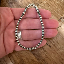 Sterling Navajo Pearl Ankle Bracelet