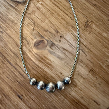 Floating Navajo Pearl Necklace