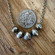 Floating Navajo Pearl Necklace