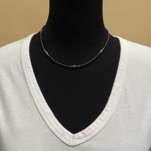 Hematite, Turquoise and Navajo Pearl Necklace