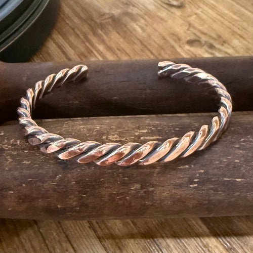 Twisted Copper Cuff