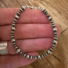 Sterling Navajo Pearl Bracelet