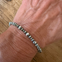 Sterling Navajo Pearl Bracelet