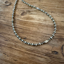 Sterling Navajo Pearl Necklace