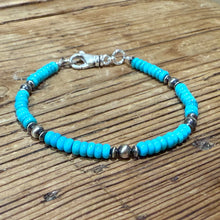 Turquoise and Navajo Pearl Bracelet