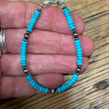 Turquoise and Navajo Pearl Bracelet