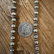 Sterling Navajo Pearl Necklace