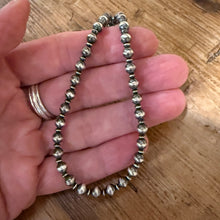 Sterling Navajo Pearl Necklace