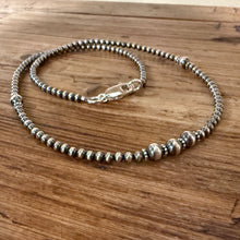 Sterling Navajo Pearl Necklace