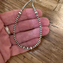 Sterling Navajo Pearl Necklace