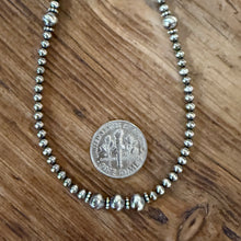 Sterling Navajo Pearl Necklace