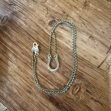 Sterling Silver Horseshoe Necklace
