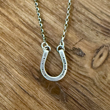 Sterling Silver Horseshoe Necklace