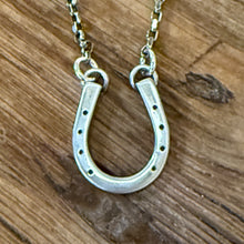 Sterling Silver Horseshoe Necklace