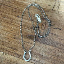 Sterling Silver Horseshoe Necklace