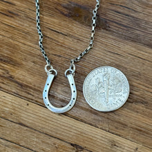 Sterling Silver Horseshoe Necklace