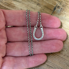 Sterling Silver Horseshoe Necklace