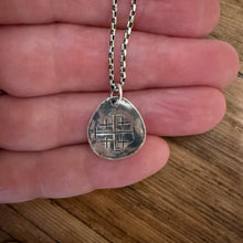Sterling Jerusalem Cross Necklace