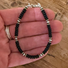 Black Onyx and Navajo Pearl bracelet