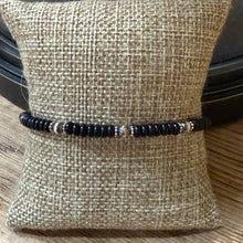 Black Onyx and Navajo Pearl bracelet