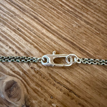 Petrified Wood Opal & Sterling Silver Necklace