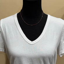 Mozambique Garnet & Navajo Pearl Necklace