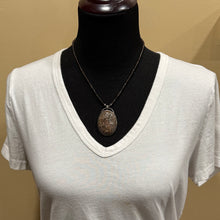 Leopard Skin Jasper, Smoky Quartz & Navajo Pearl Necklace