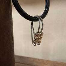 Sterling & 14K Yellow Gold Earrings