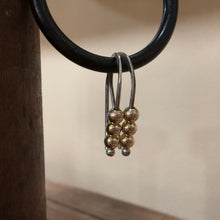 Sterling & 14K Yellow Gold Earrings