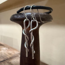 Twisted Sterling Silver Earrings