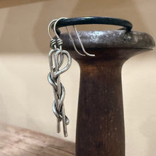 Twisted Sterling Silver Earrings