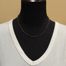 Dainty Smoky Quartz & Hematite Necklace