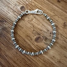 Sterling Silver Navajo Pearl Bracelet