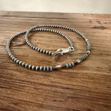 Sterling Navajo Pearl Choker