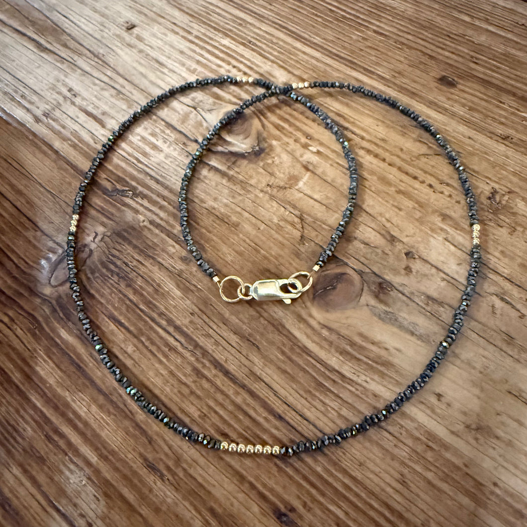 Gold Filled Hematite Necklace