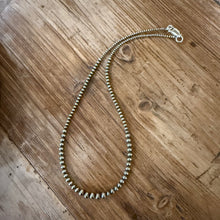 Graduated Sterling Navajo Pearl Necklace