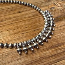 Two Tier Sterling Silver Navajo Pearl Necklace