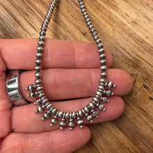 Two Tier Sterling Silver Navajo Pearl Necklace