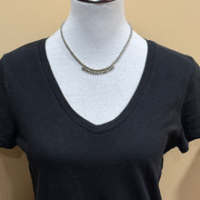 Two Tier Sterling Silver Navajo Pearl Necklace