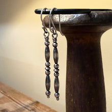 Sterling Silver Navajo Pearl Dangle Earrings