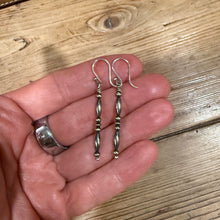 Sterling Silver Navajo Pearl Dangle Earrings