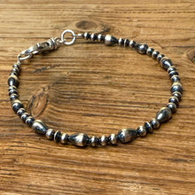 Sterling Silver Navajo Pearl Bracelet